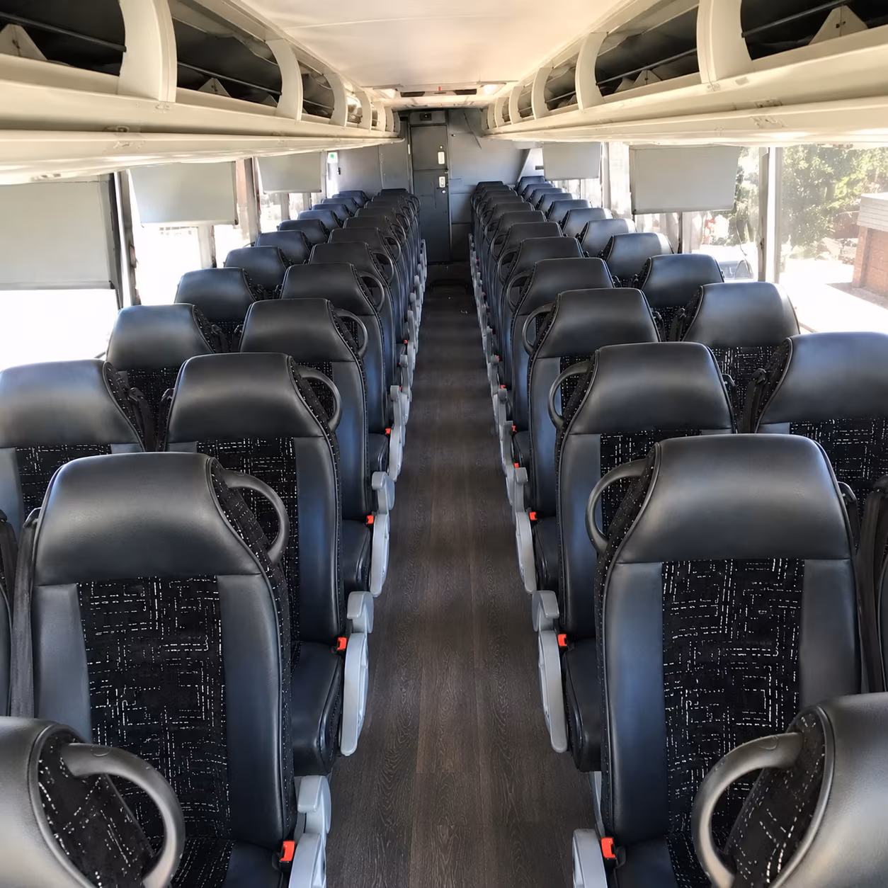 elk grove charter bus interior