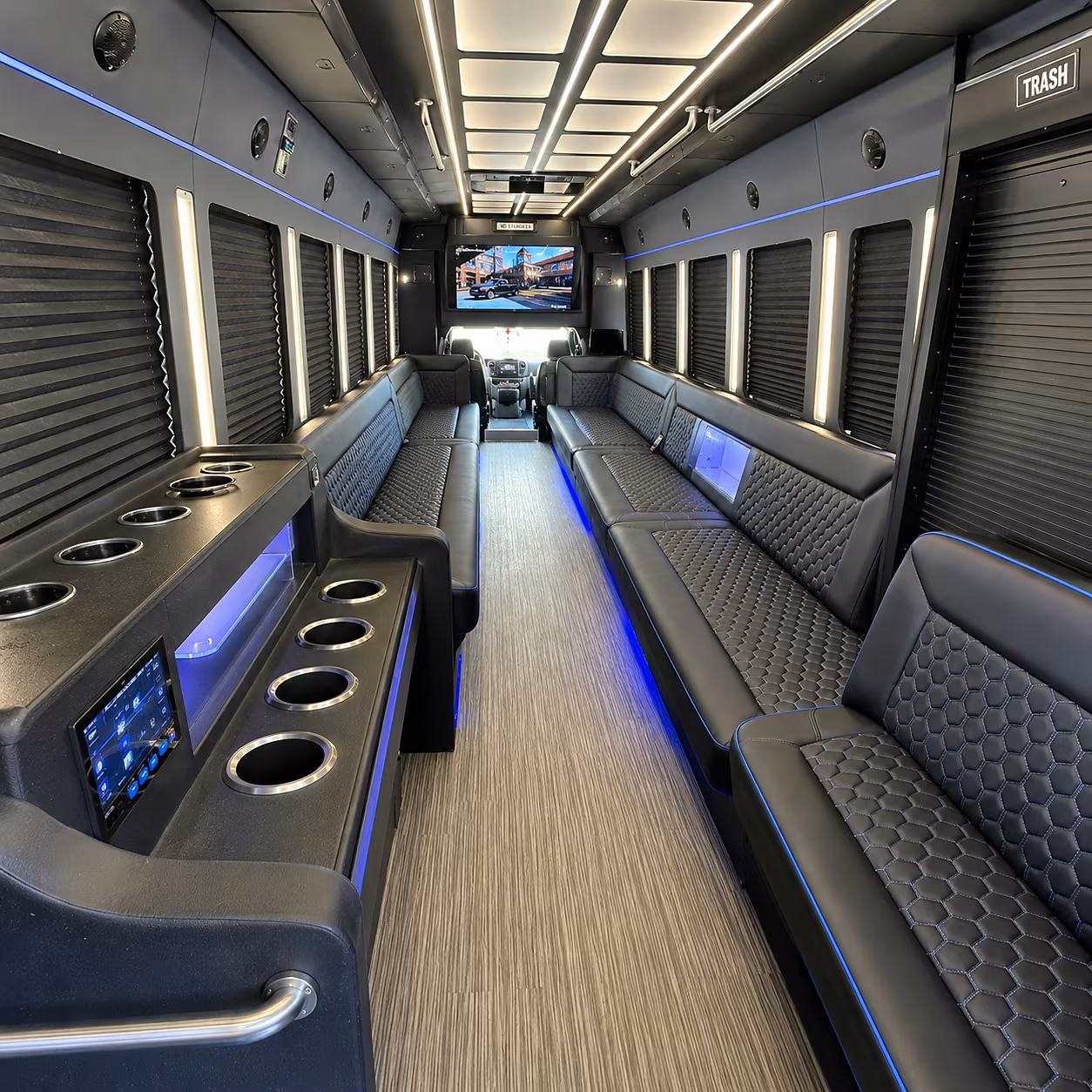 elk grove holiday party bus rental