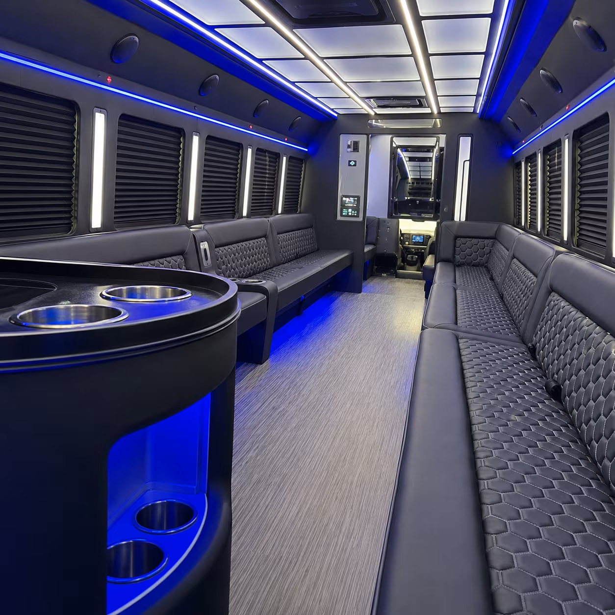 elk grove party bus rentals inside