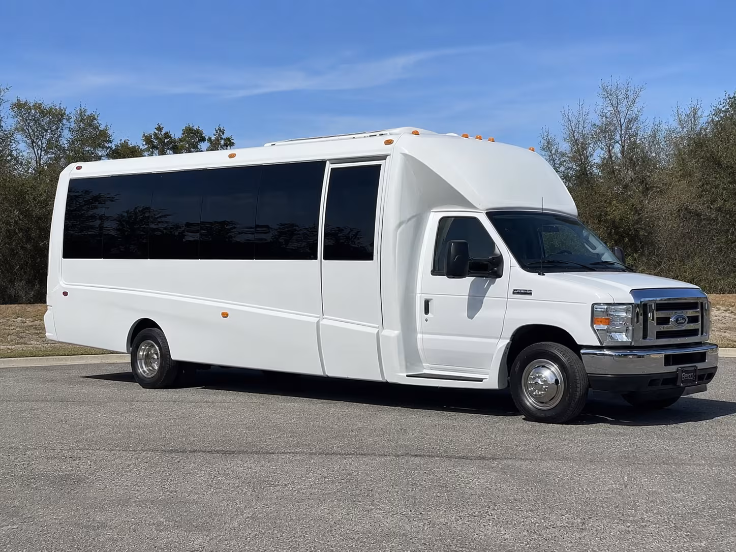 woodland book the perfect ride with woodland prom bus rentals